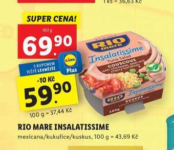 Lidl Rio mare insalatissime nabídka