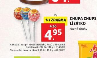 Lidl Chupa chups lízátko nabídka