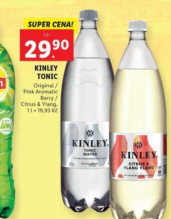 Lidl Kinley tonic nabídka