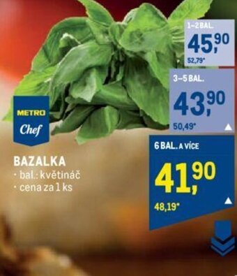 Makro BAZALKA nabídka