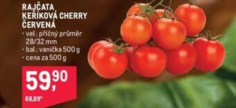 Makro RAJČATA KEŘÍKOVÁ CHERRY ČERVENÁ nabídka