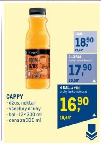 Makro CAPPY nabídka
