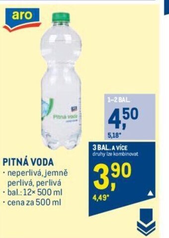 Makro PITNÁ VODA nabídka