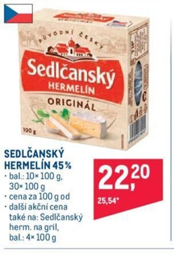 Makro SEDLČANSKÝ HERMELÍN 45% nabídka