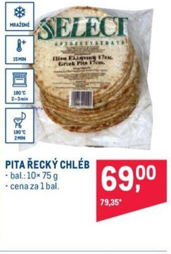 Makro PITA ŘECKÝ CHLÉB nabídka