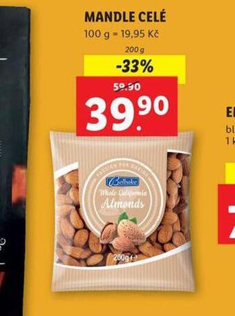 Lidl Mandle nabídka
