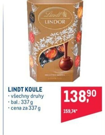 Makro LINDT KOULE nabídka