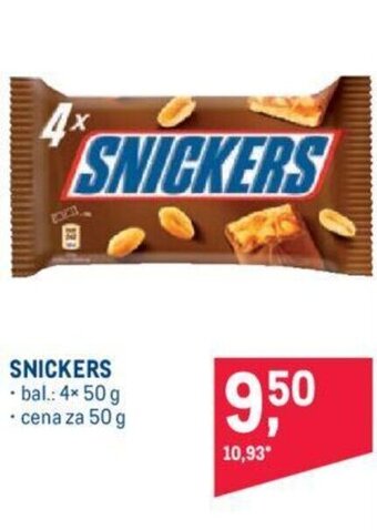 Makro SNICKERS nabídka