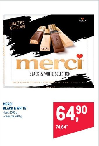 Makro MERCI BLACK & WHITE nabídka