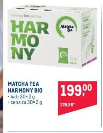 Makro MATCHA TEA HARMONY BIO nabídka