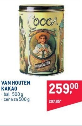 Makro VAN HOUTEN KAKAO nabídka