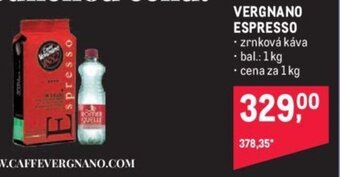Makro VERGNANO ESPRESSO nabídka