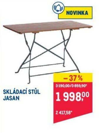 Makro SKLÁDACÍ STŮL JASAN nabídka