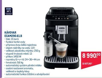 Makro KÁVOVAR ECAM290.61.B nabídka