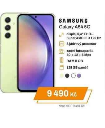 Expert SAMSUNG Galaxy A54 5G nabídka
