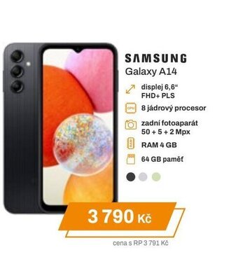 Expert SAMSUNG Galaxy A14 nabídka