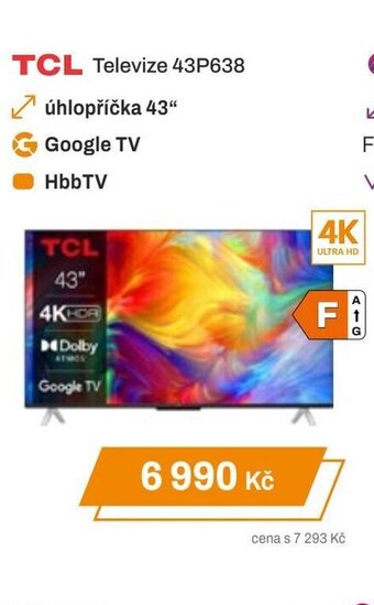 Expert TCL Televize 43P638 nabídka