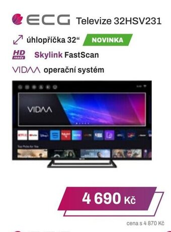 Expert ECG Televize 32HSV231 nabídka