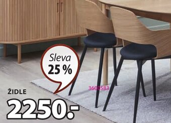 JYSK ŽIDLE nabídka