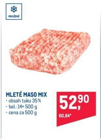 Makro MLETÉ MASO MIX nabídka