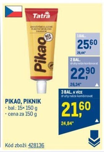 Makro PIKAO, PIKNIK nabídka