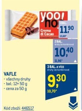 Makro VAFLE nabídka