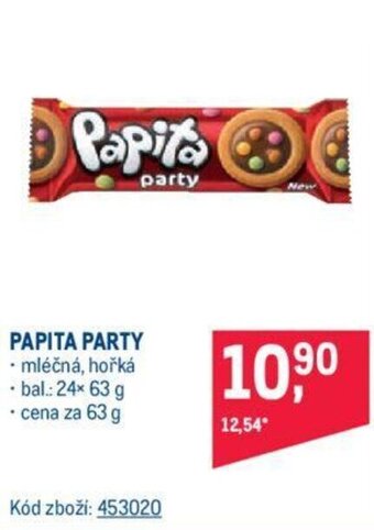 Makro PAPITA PARTY nabídka