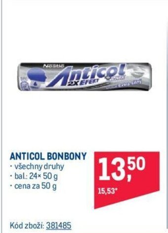Makro ANTICOL BONBONY nabídka