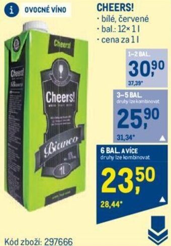 Makro CHEERS! nabídka