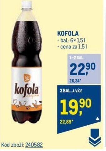 Makro KOFOLA nabídka