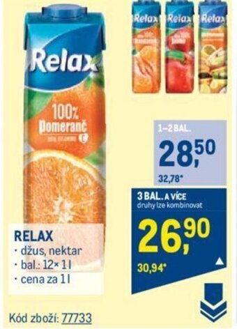 Makro RELAX nabídka
