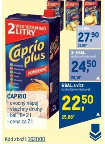 Makro CAPRIO nabídka
