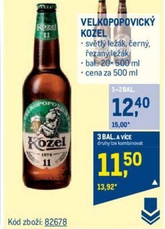 Makro VELKOPOPOVICKÝ KOZEL nabídka