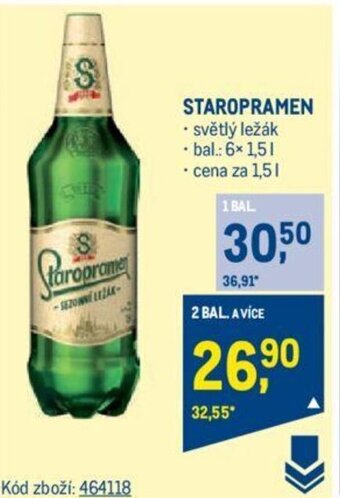 Makro STAROPRAMEN nabídka