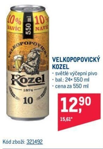 Makro VELKOPOPOVICKÝ KOZEL nabídka