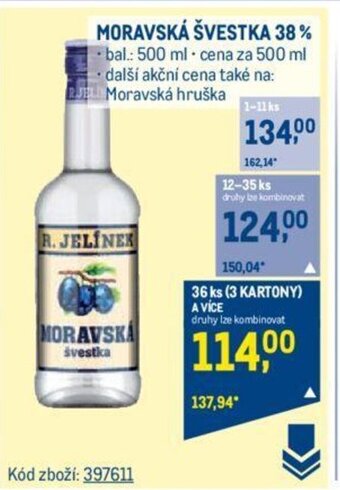 Makro MORAVSKÁ ŠVESTKA 38% nabídka