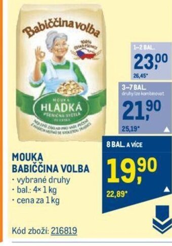 Makro MOUKA BABIČČINA VOLBA nabídka