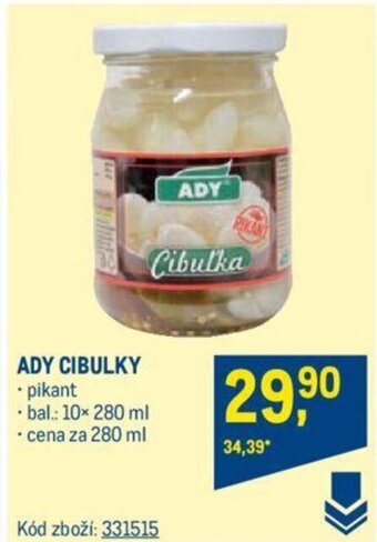 Makro ADY CIBULKY nabídka