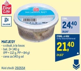 Makro MATJESY nabídka