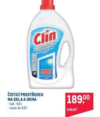 Makro ČISTICÍ PROSTŘEDEK NA SKLA A OKNA nabídka