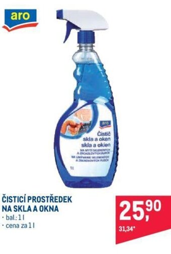 Makro ČISTICÍ PROSTŘEDEK NA SKLA A OKNA nabídka