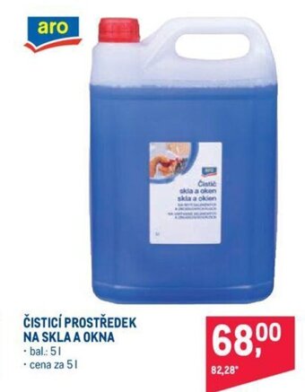Makro ČISTICÍ PROSTŘEDEK NA SKLA A OKNA nabídka