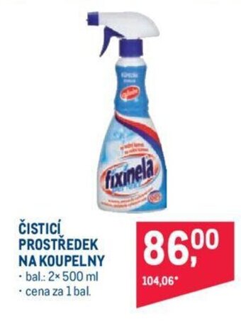 Makro ČISTICÍ PROSTŘEDEK NA KOUPELNY nabídka