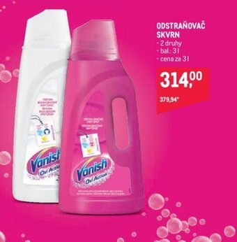 Makro ODSTRAŇOVAČ SKVRN nabídka