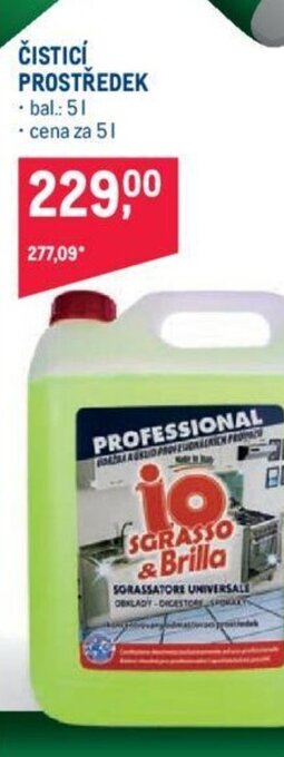Makro ČISTICÍ PROSTŘEDEK nabídka