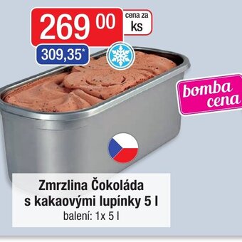 Qanto Zmrzlina Čokoláda s kakaovými lupínky 5 L nabídka
