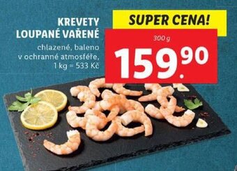 Lidl KREVETY LOUPANÉ VAŘENÉ nabídka