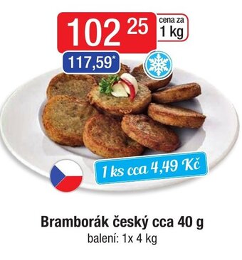 Bramborák český cca 40 g