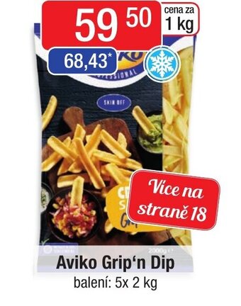 Qanto Aviko Grip'n Dip nabídka