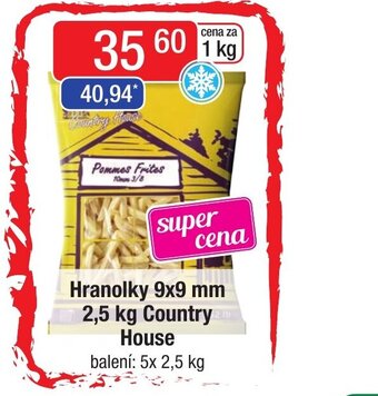 Qanto Hranolky 9x9 mm 2,5 kg Country House nabídka